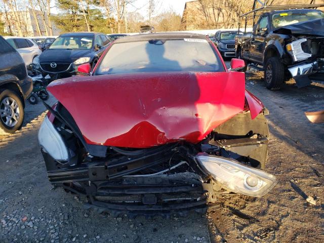 5YJSA1E29FF118418 - 2015 TESLA MODEL S RED photo 5