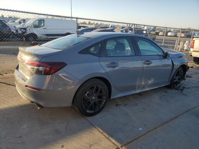 2HGFE2F5XSH507935 - 2025 HONDA CIVIC SPORT GRAY photo 3