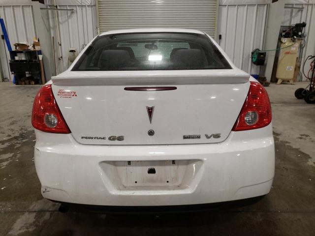 1G2ZJ57K794244005 - 2009 PONTIAC G6 WHITE photo 6