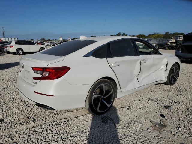 1HGCV2F33KA016073 - 2019 HONDA ACCORD SPORT WHITE photo 3