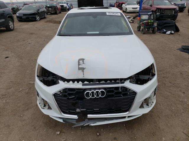 WAUDNAF47LN006580 - 2020 AUDI A4 PREMIUM WHITE photo 5