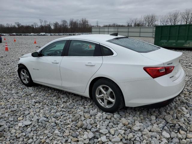 1G1ZB5ST1HF233084 - 2017 CHEVROLET MALIBU LS WHITE photo 2