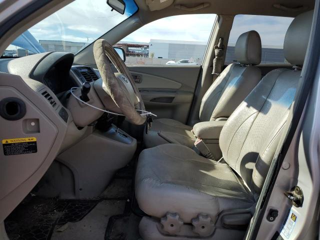 KM8JN72D25U168961 - 2005 HYUNDAI TUCSON GLS SILVER photo 7