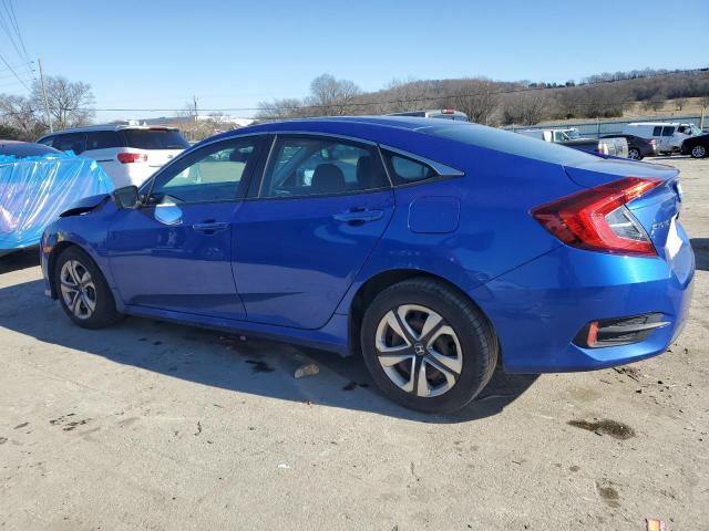 19XFC2F51HE070321 - 2017 HONDA CIVIC LX BLUE photo 2