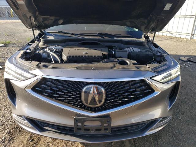 5J8YD9H41NL001023 - 2022 ACURA MDX TECHNOLOGY GRAY photo 12