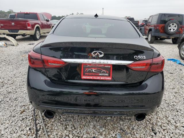 JN1EV7AP5JM355318 - 2018 INFINITI Q50 LUXE BLACK photo 6