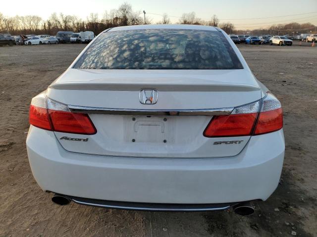 1HGCR2F5XFA164121 - 2015 HONDA ACCORD SPORT WHITE photo 6