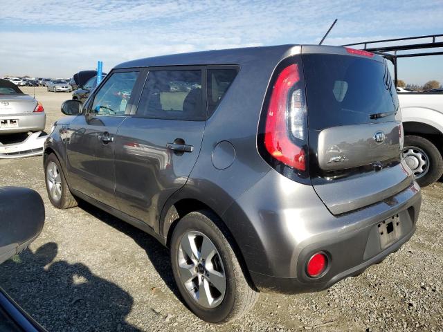 KNDJN2A24K7003981 - 2019 KIA SOUL GRAY photo 2