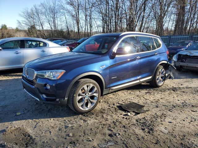 5UXWX9C3XH0W72013 - 2017 BMW X3 SDRIVE2 XDRIVE28I BLUE photo 1