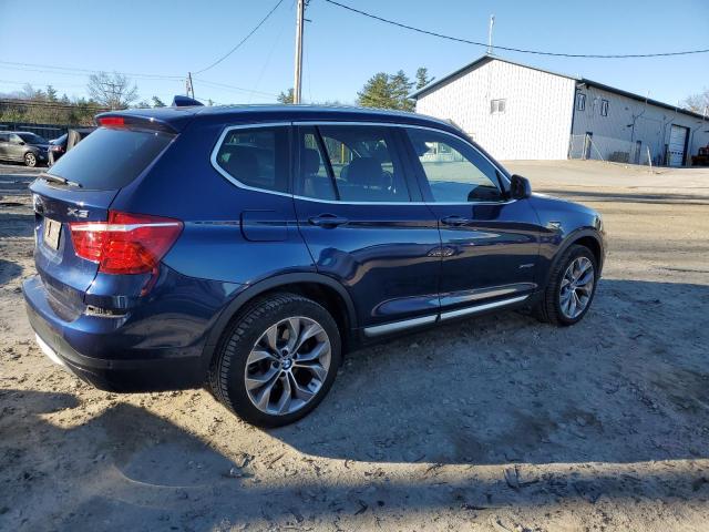 5UXWX9C3XH0W72013 - 2017 BMW X3 SDRIVE2 XDRIVE28I BLUE photo 3