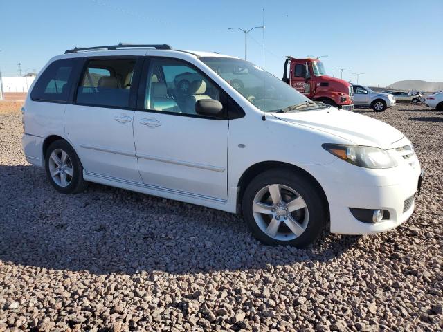 JM3LW28J750552209 - 2005 MAZDA MPV WAGON WHITE photo 4