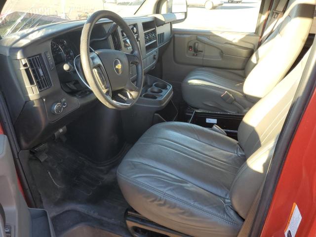 1GNUGBD49A1179583 - 2010 CHEVROLET EXPRESS G1 LS RED photo 7