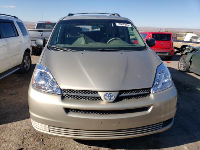 5TDBA23C54S012509 - 2004 TOYOTA SIENNA LE GOLD photo 5