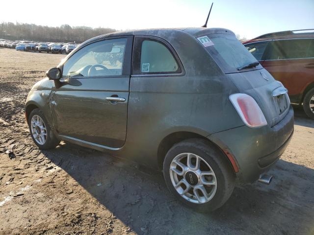 3C3CFFAR3CT200443 - 2012 FIAT 500 POP GREEN photo 2