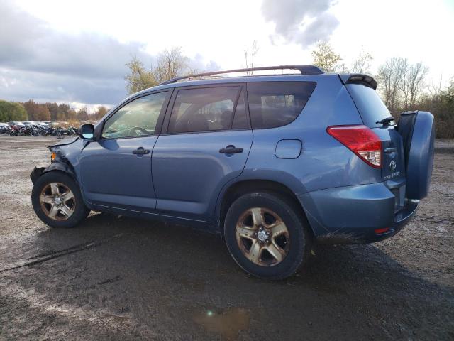 JTMZD33V386065566 - 2008 TOYOTA RAV4 BLUE photo 2