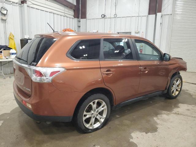 JA4AZ3A31EZ002874 - 2014 MITSUBISHI OUTLANDER SE BROWN photo 3