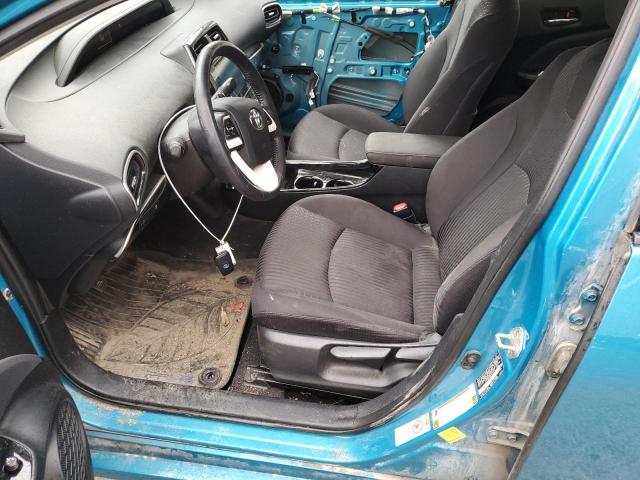 JTDKARFP6H3063886 - 2017 TOYOTA PRIUS PRIM ლურჯი ფოტო 7