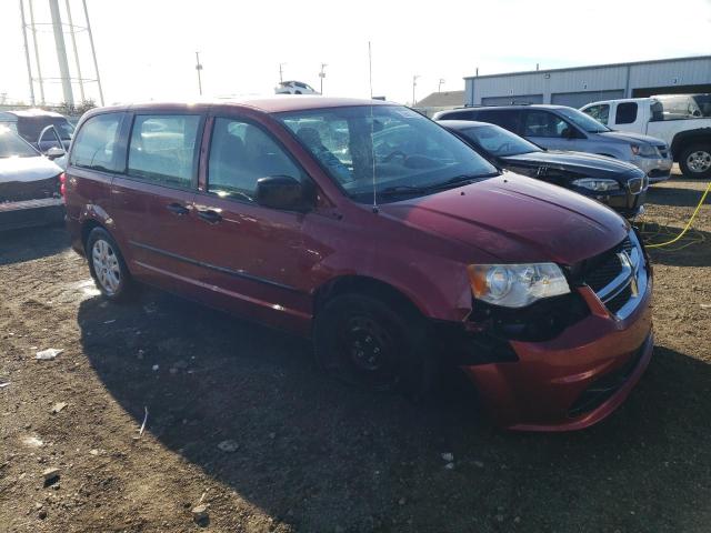 2C4RDGBG5ER279635 - 2014 DODGE GRAND CARA SE RED photo 4