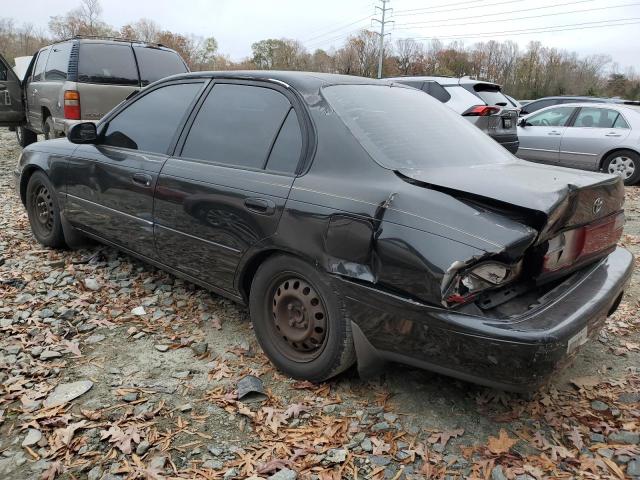 2T1BB02E8VC190462 - 1997 TOYOTA COROLLA DX BLACK photo 2