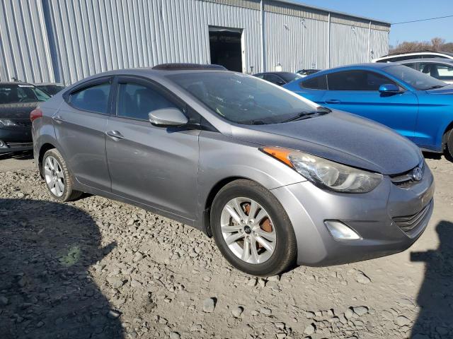 KMHDH4AEXCU360719 - 2012 HYUNDAI ELANTRA GLS GRAY photo 4