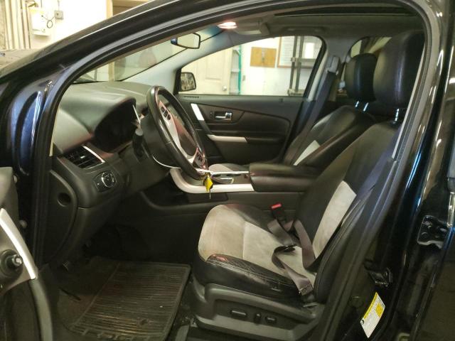 2FMDK4JC2DBB81288 - 2013 FORD EDGE SEL BLACK photo 7