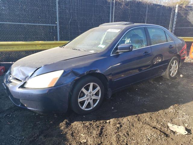 1HGCM66553A055910 - 2003 HONDA ACCORD EX BLUE photo 1