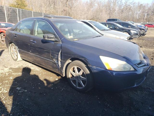 1HGCM66553A055910 - 2003 HONDA ACCORD EX BLUE photo 4