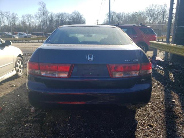 1HGCM66553A055910 - 2003 HONDA ACCORD EX BLUE photo 6