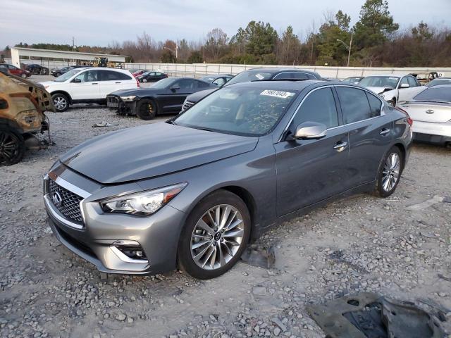 JN1EV7BP5NM311274 - 2022 INFINITI Q50 LUXE GRAY photo 1