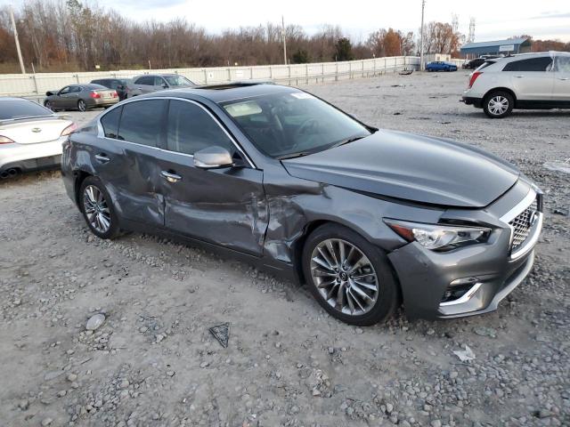 JN1EV7BP5NM311274 - 2022 INFINITI Q50 LUXE GRAY photo 4