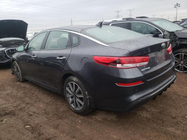 5XXGT4L37KG327760 - 2019 KIA OPTIMA LX GRAY photo 2