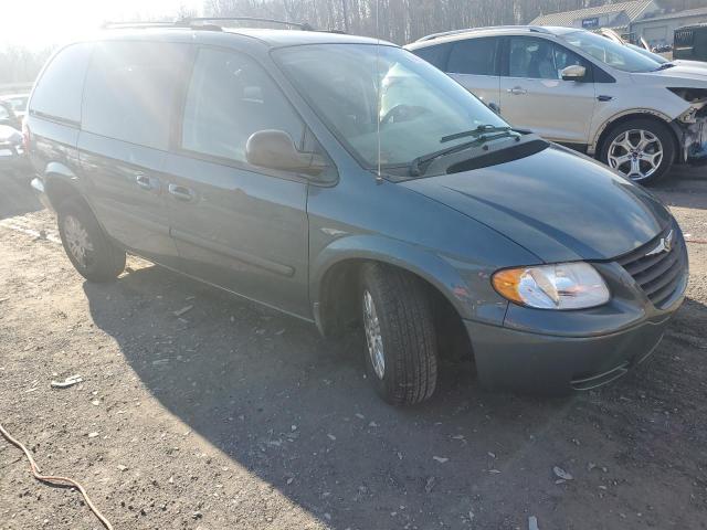 1C4GP45R35B438340 - 2005 CHRYSLER TOWN & COU 蓝色 照片 4