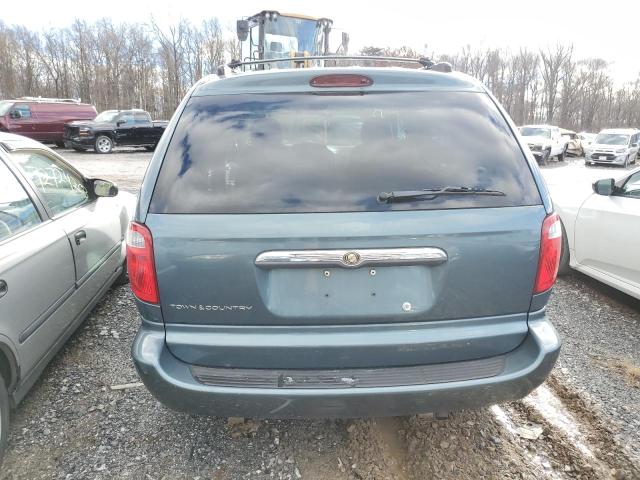 1C4GP45R35B438340 - 2005 CHRYSLER TOWN & COU 蓝色 照片 6