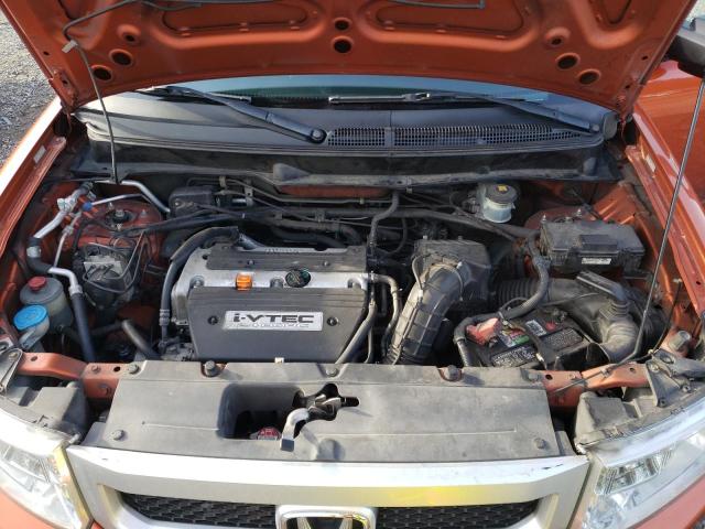 5J6YH2H75BL000077 - 2011 HONDA ELEMENT EX ORANGE photo 11