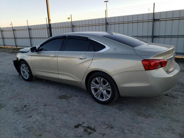 2G1115SL2F9147577 - 2015 CHEVROLET IMPALA LT TAN photo 2