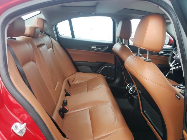 ZARFAEDN7J7580159 - 2018 ALFA ROMEO GIULIA Q4 წითელი ფოტო 10