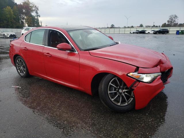 ZARFAEDN7J7580159 - 2018 ALFA ROMEO GIULIA Q4 წითელი ფოტო 4