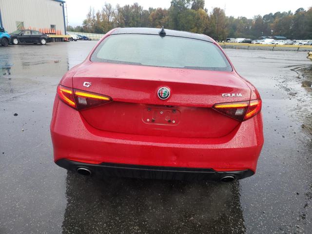 ZARFAEDN7J7580159 - 2018 ALFA ROMEO GIULIA Q4 წითელი ფოტო 6