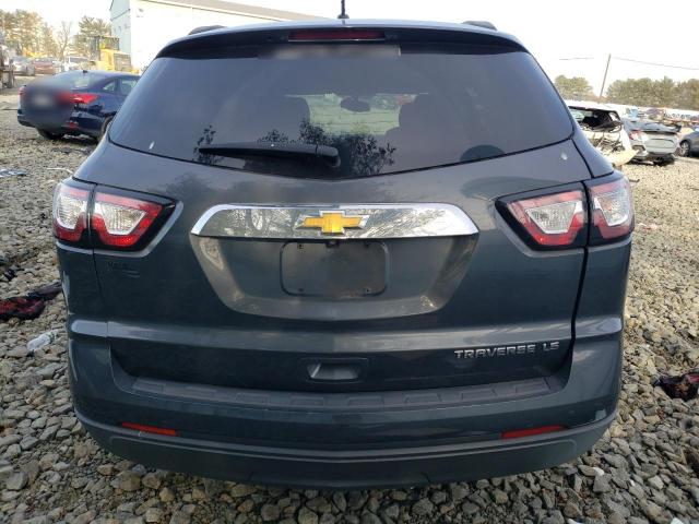 1GNKRFKD2DJ250087 - 2013 CHEVROLET TRAVERSE LS GRAY photo 6