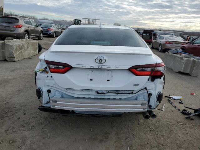 4T1T11AK6PU759220 - 2023 TOYOTA CAMRY SE NIGHT SHADE WHITE photo 6