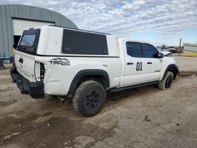 3TMDZ5BN9LM092580 - 2020 TOYOTA TACOMA DOUBLE CAB WHITE photo 3