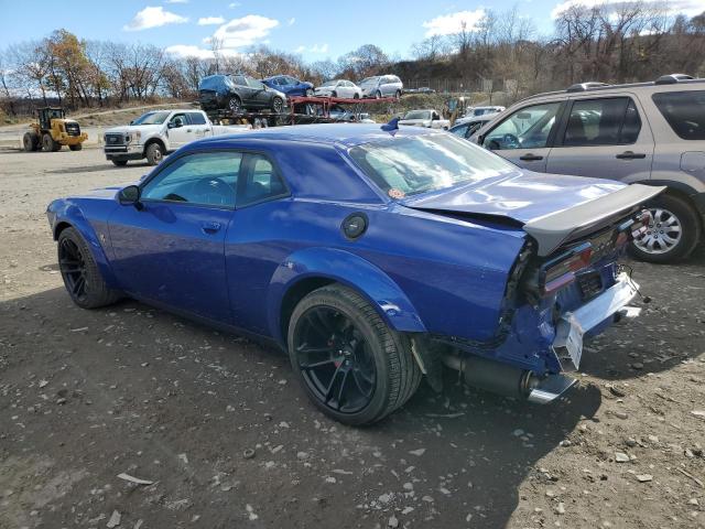 2C3CDZFJXNH101575 - 2022 DODGE CHALLENGER R/T SCAT PACK BLUE photo 2