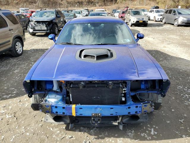 2C3CDZFJXNH101575 - 2022 DODGE CHALLENGER R/T SCAT PACK BLUE photo 5