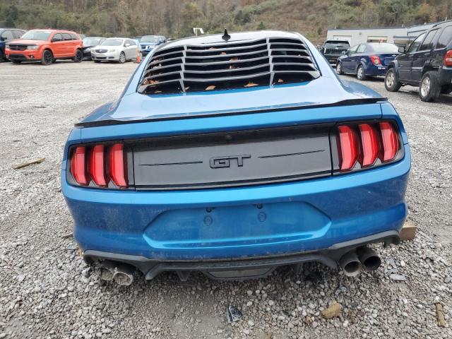 1FA6P8CF6M5119660 - 2021 FORD MUSTANG GT BLUE photo 6