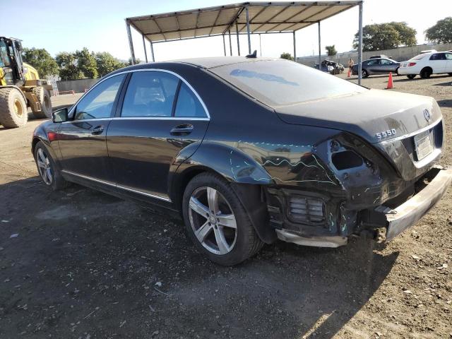 WDDNG7BB4AA334526 - 2010 MERCEDES-BENZ S 550 BLACK photo 2