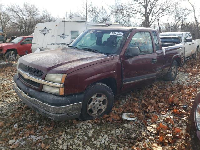 1GCEC19V03Z318430 - 2003 CHEVROLET SILVERADO C1500 BURGUNDY photo 1