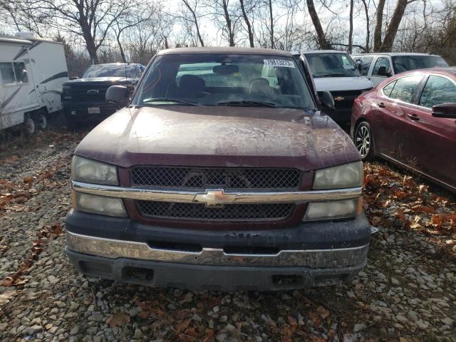 1GCEC19V03Z318430 - 2003 CHEVROLET SILVERADO C1500 BURGUNDY photo 5