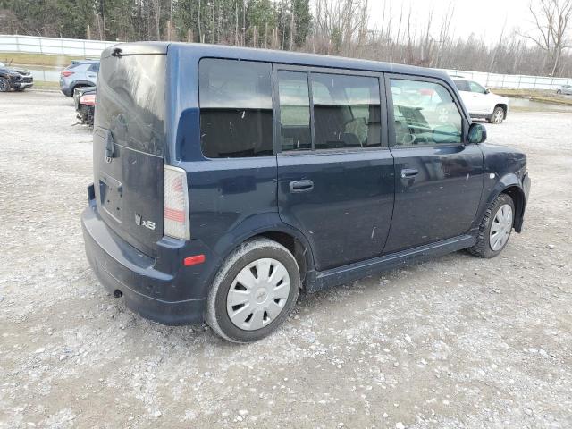 JTLKT334964068044 - 2006 TOYOTA SCION XB BLUE photo 3