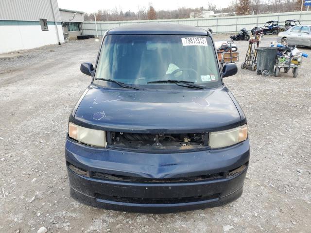 JTLKT334964068044 - 2006 TOYOTA SCION XB BLUE photo 5