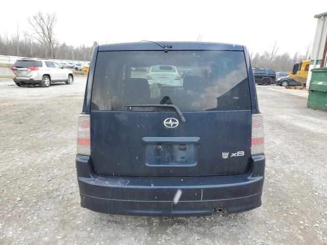 JTLKT334964068044 - 2006 TOYOTA SCION XB BLUE photo 6